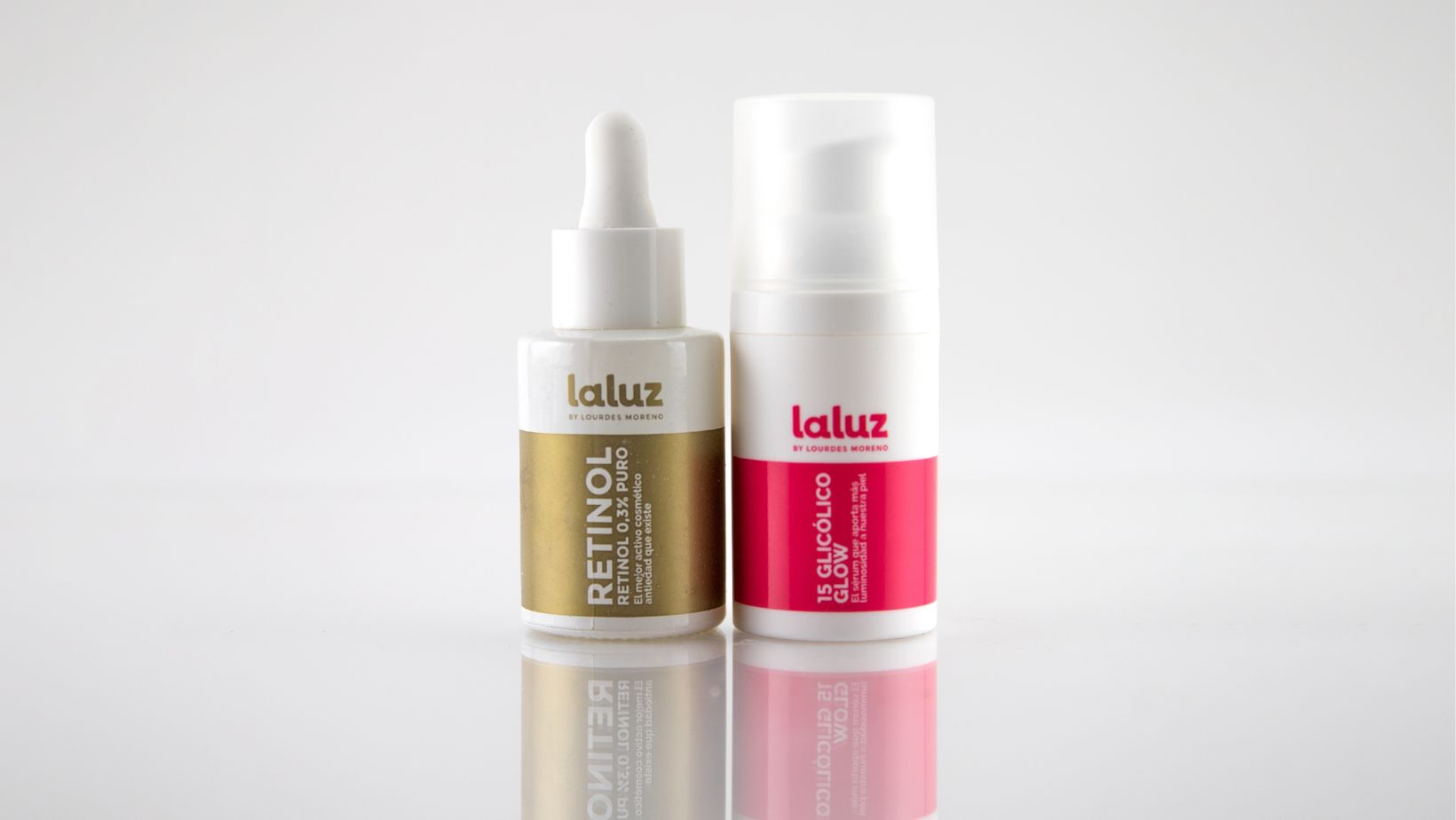 Retinol y ácido glicólico: piel luminosa