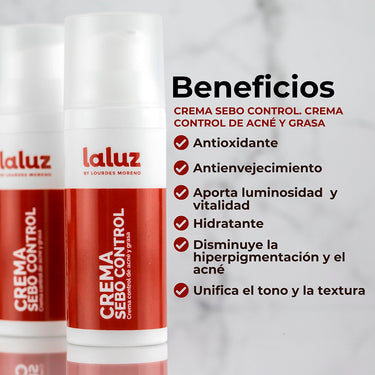 Creme de controle de sebo. Creme para controle de acne e oleosidade | 50ml