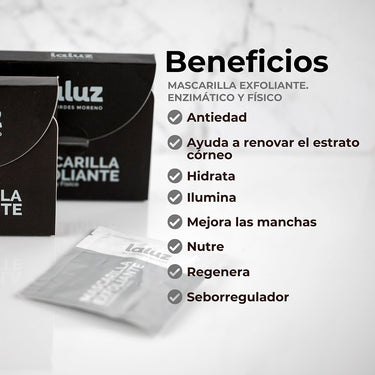 Máscara Esfoliante. Enzimático e Físico | 5ml