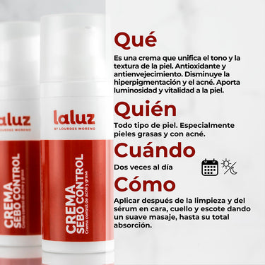 Creme de controle de sebo. Creme para controle de acne e oleosidade | 50ml