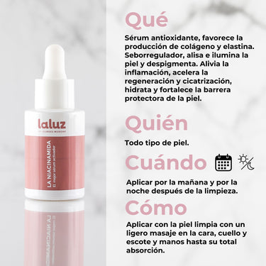 La Niacinamida | El mejor sérum activador