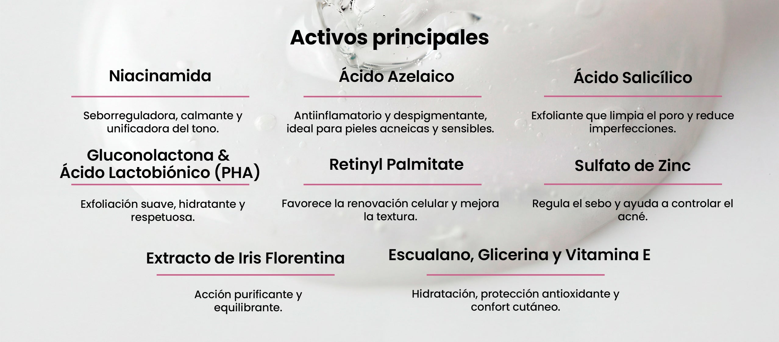 Activos principales