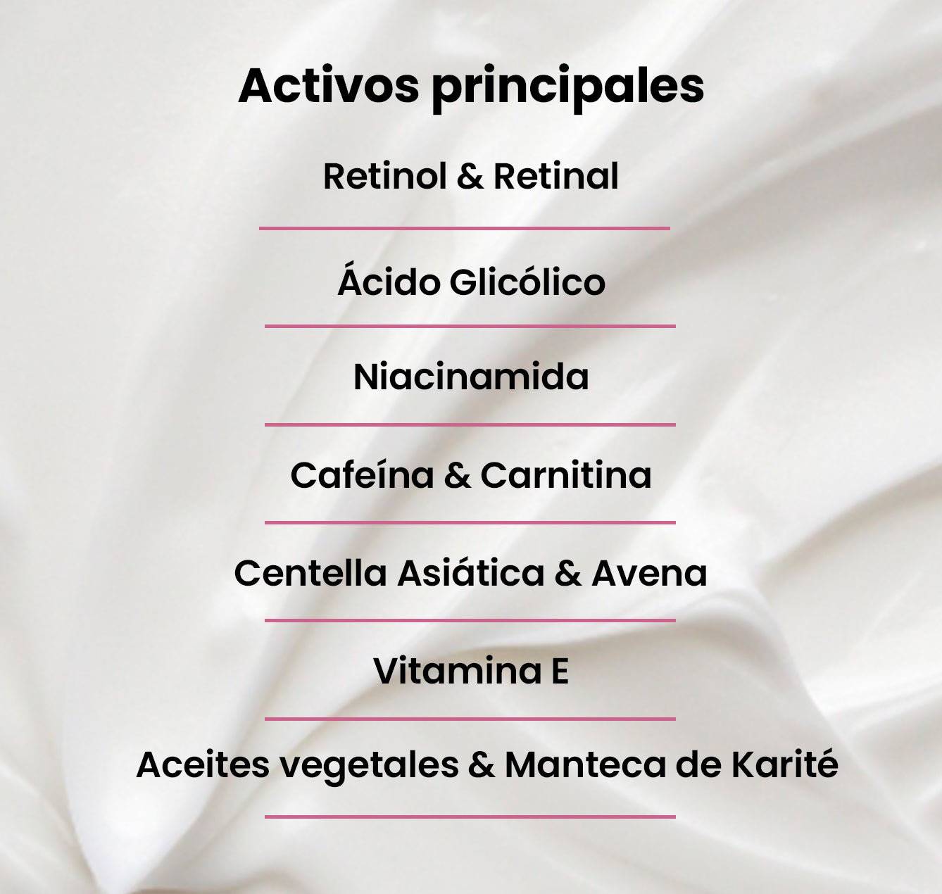 Activos principales