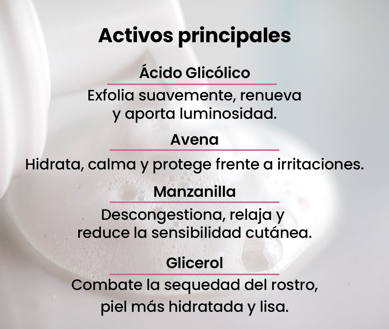 Activos principales