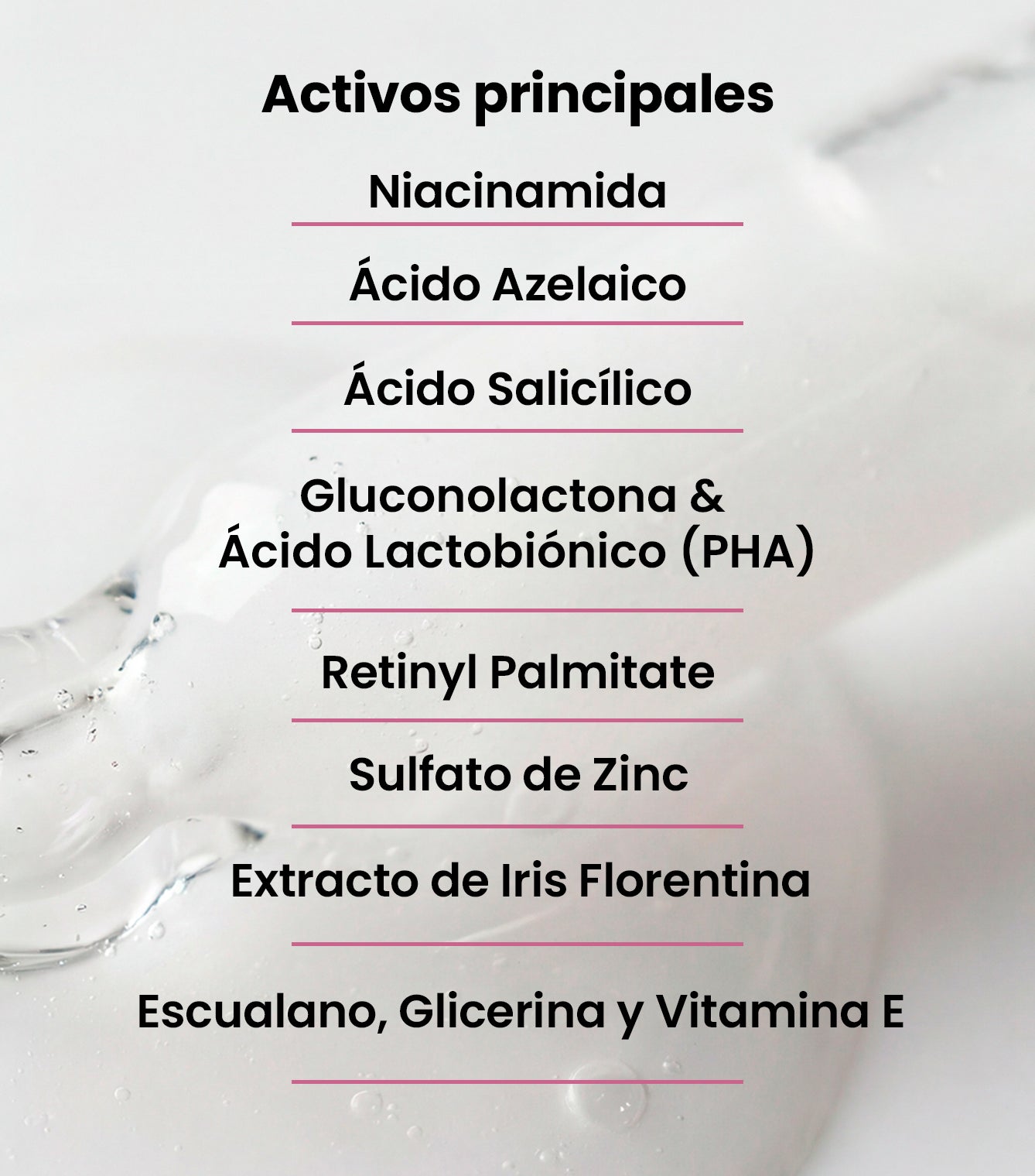 Activos principales