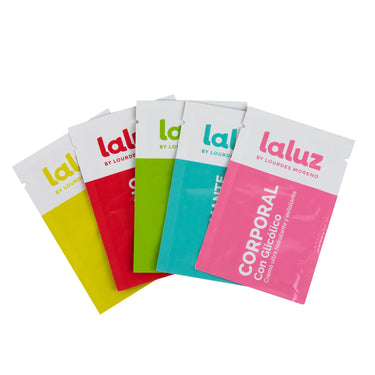 Amostras de cosméticos LaLuz