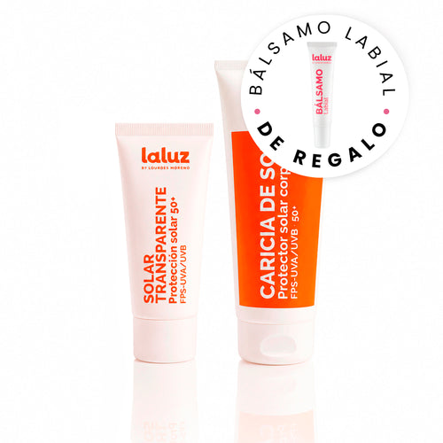 Pack Sol Transparente 50+
