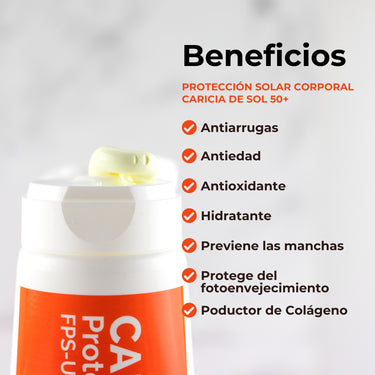 Caricia de Sol 50+| Crema solar corporal