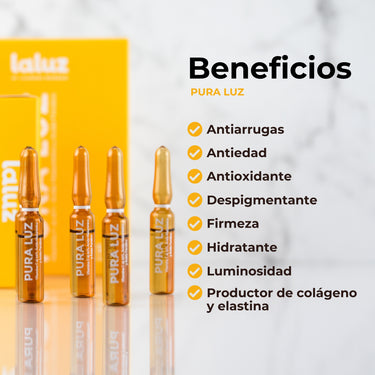 Pura Luz | 5 Ampollas de Vitamina C al 20%